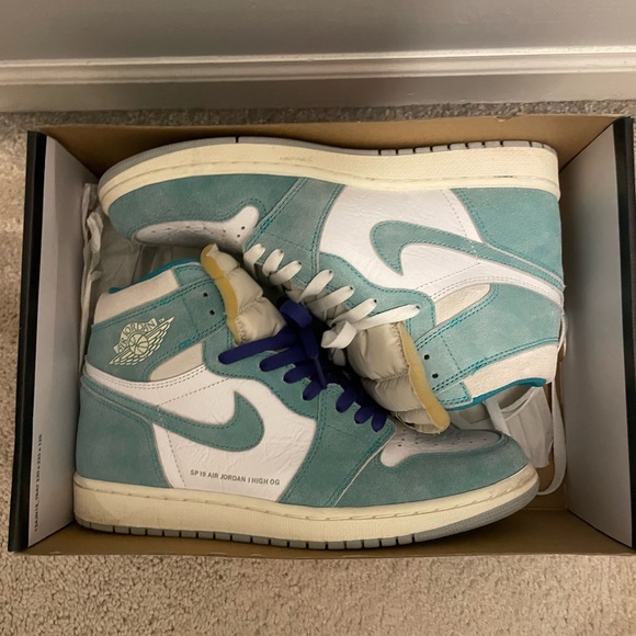 COPY - Turbo green Jordan 1 high - Picture 1 of 6